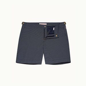 Orlebar Brown OB Classic Bulldog Shorts Swim Trunks Mens 40 Gray 5.5" Inseam